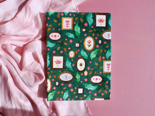 Lelly - Handbound Velvet Notebook