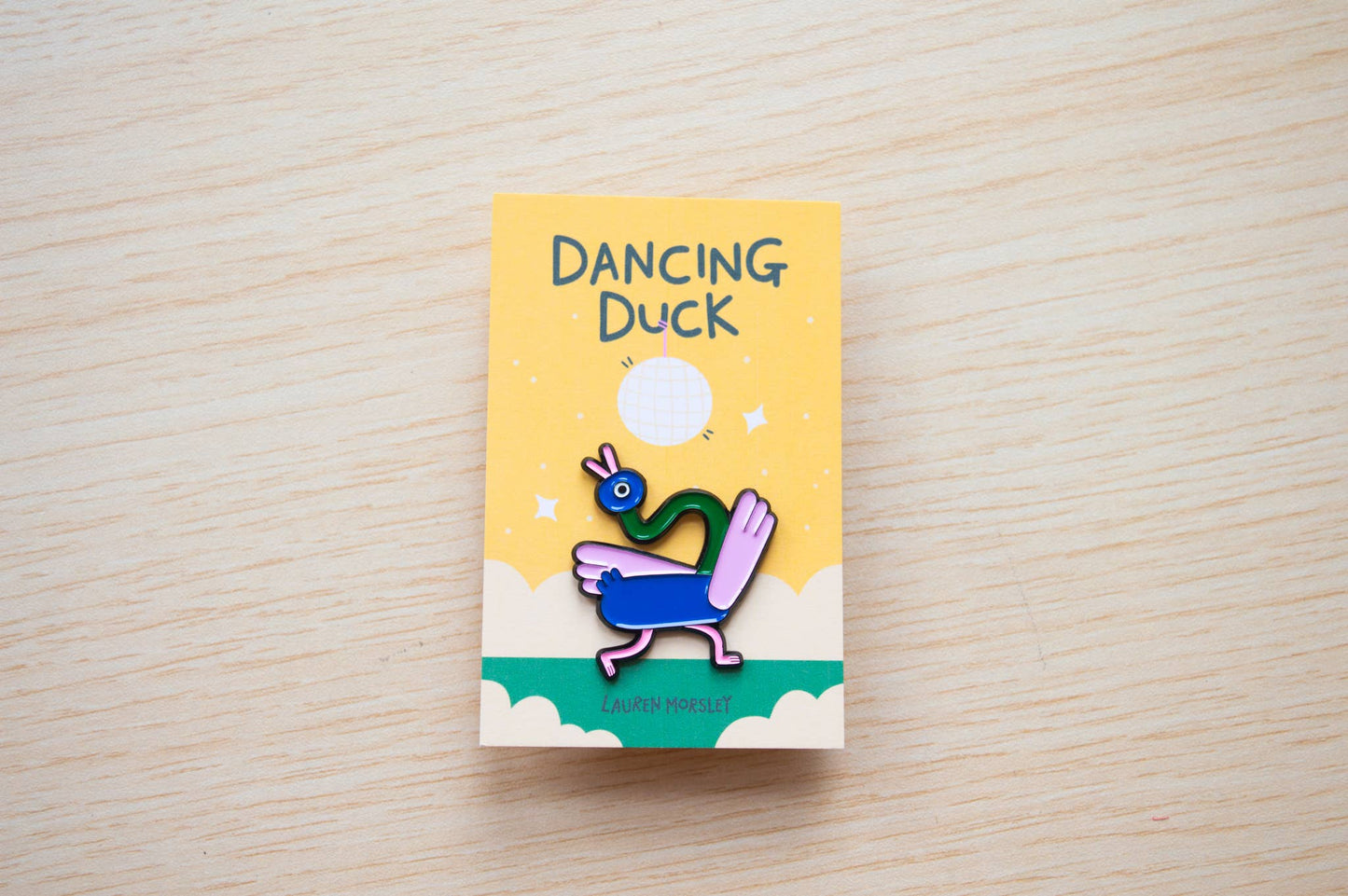 Dancing Duck - Enamel Pin