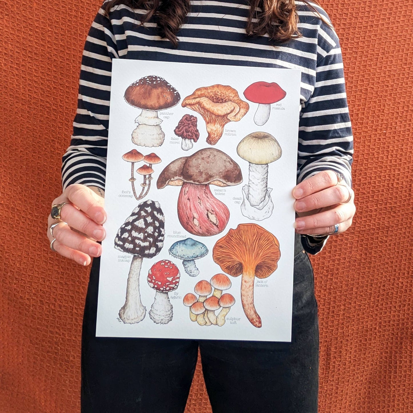 Toxic Mushrooms - Print