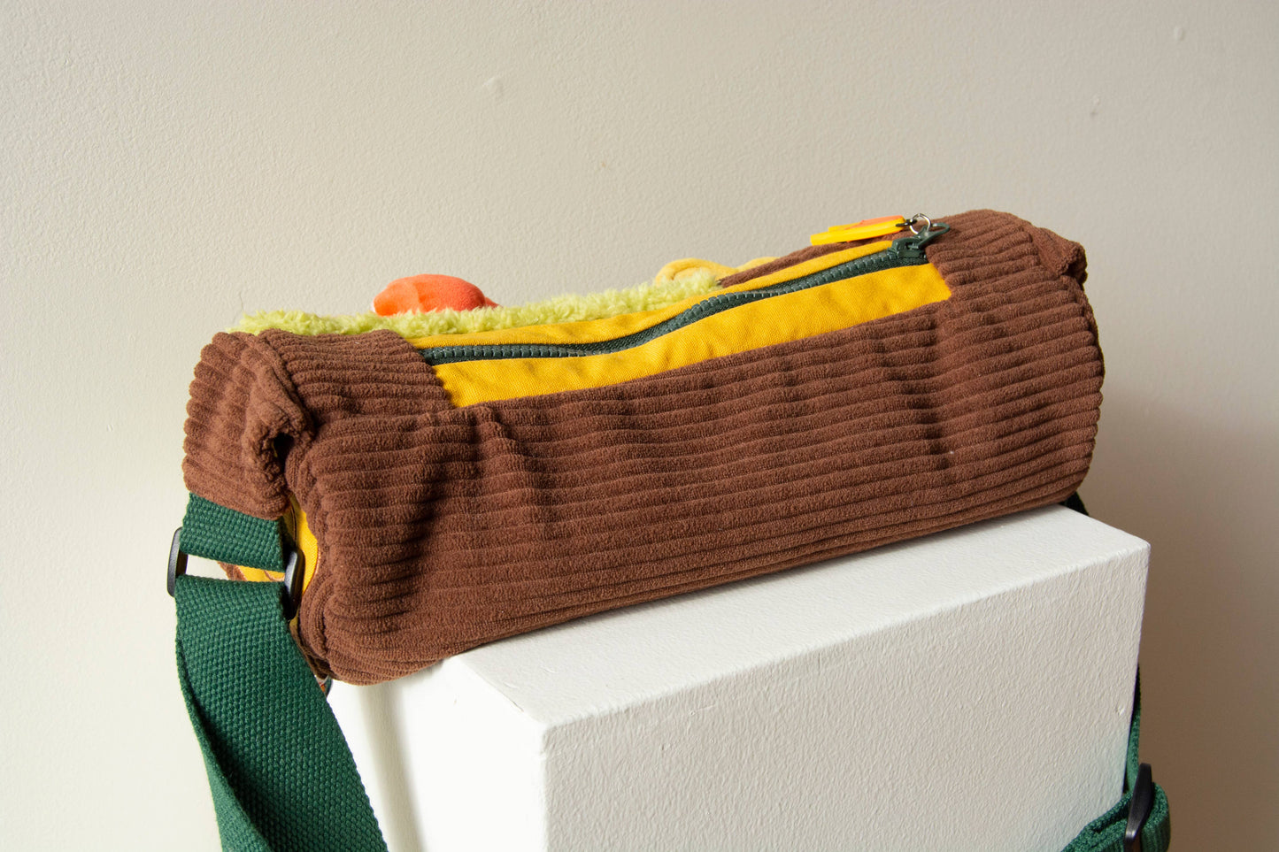Corduroy Log - Crossbody Bag