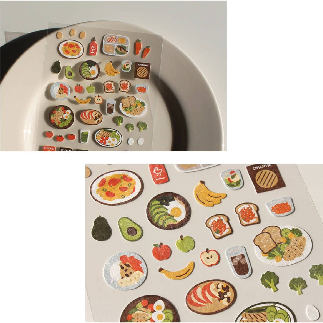 Suatelier - Food Trip #5 - Sticker Sheet