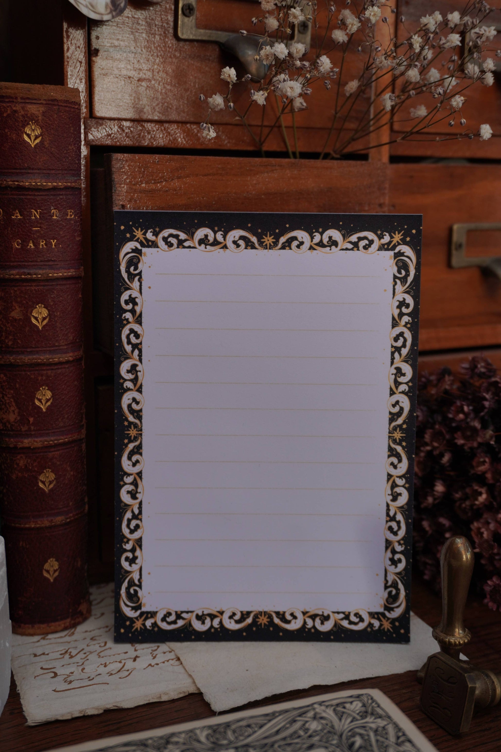 Ornamental Filigree - A6 Notepad