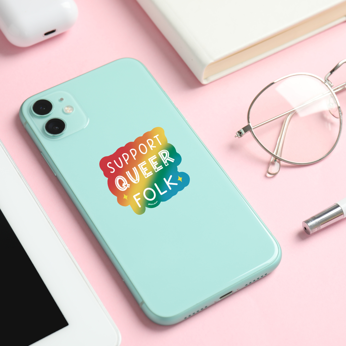Support Queer Folk - Vinyl Sticker