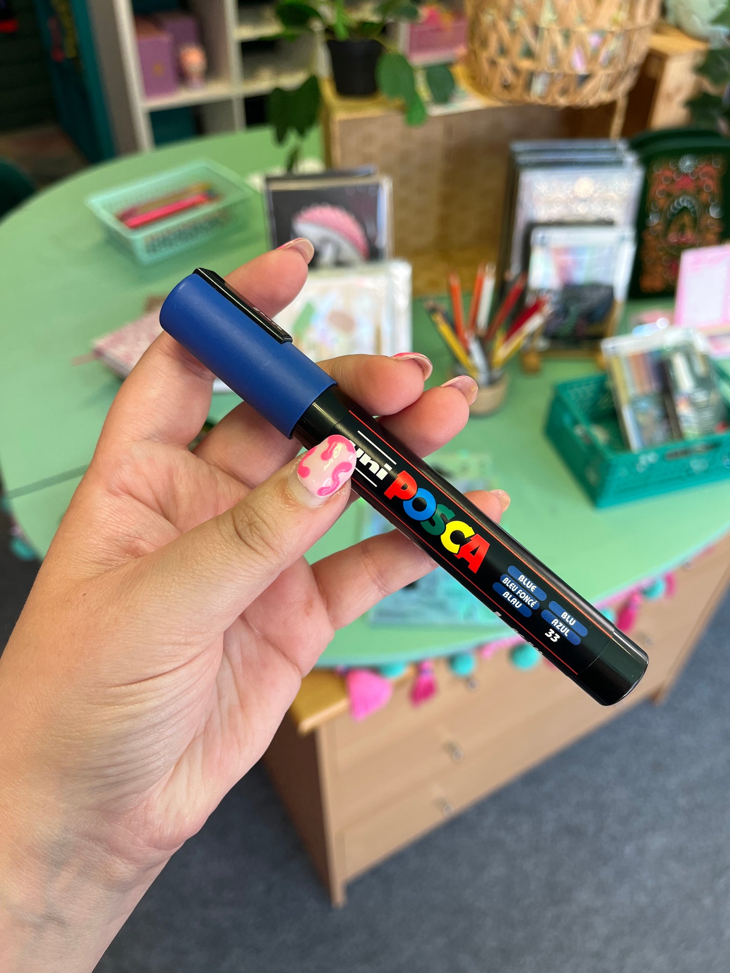 Blue - Posca Pen