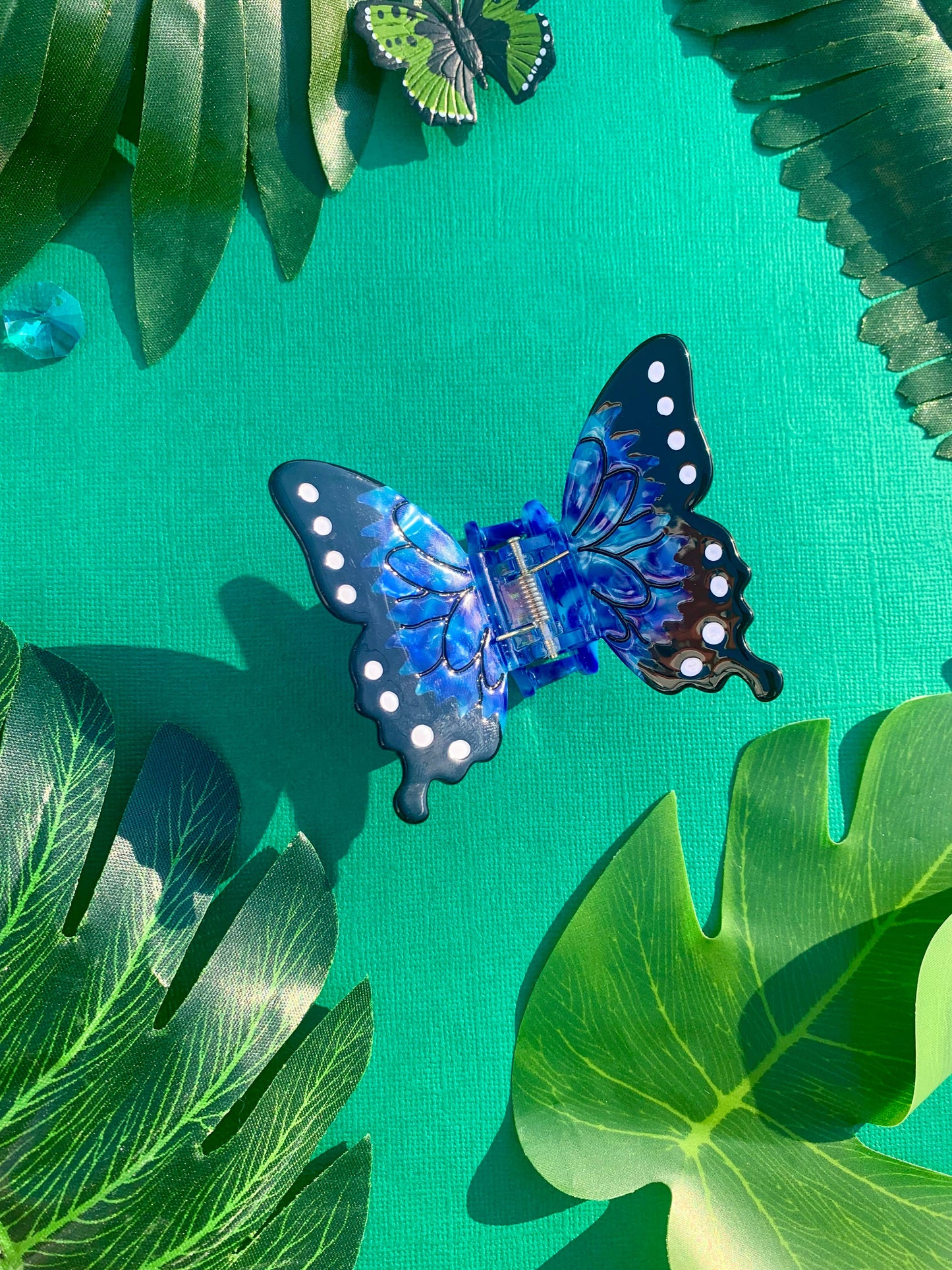 Blue Morpho - Hair Claw