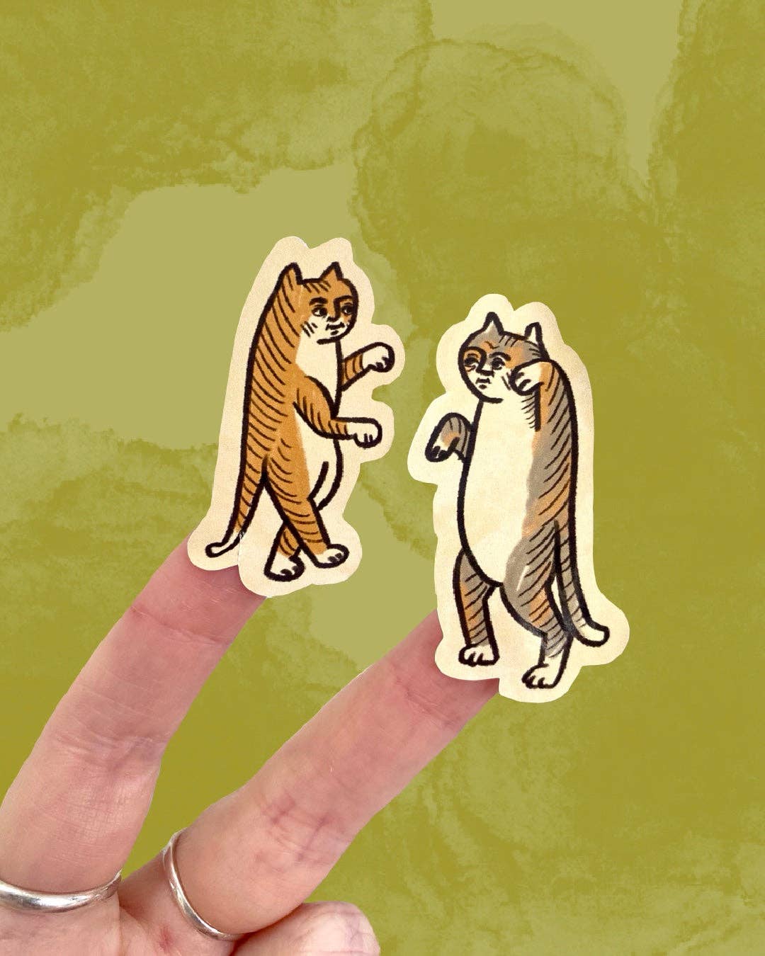Medieval Cats - Sticker Sheet