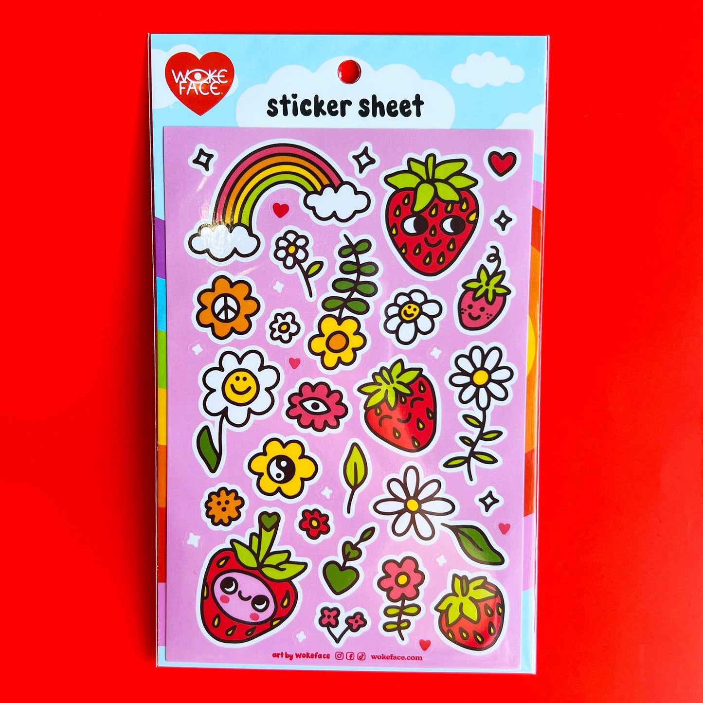 Strawbebby - Sticker Sheet