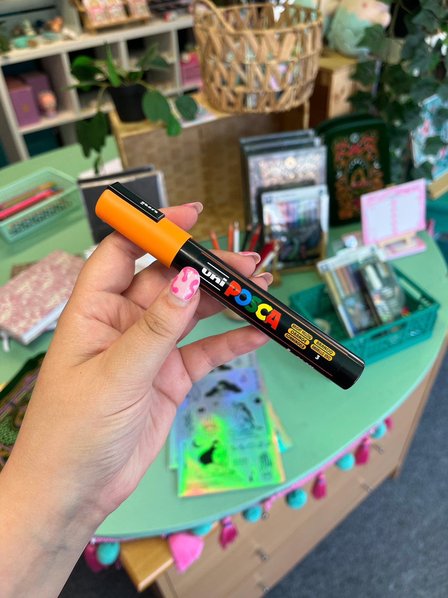 Bright Yellow - Posca Pen