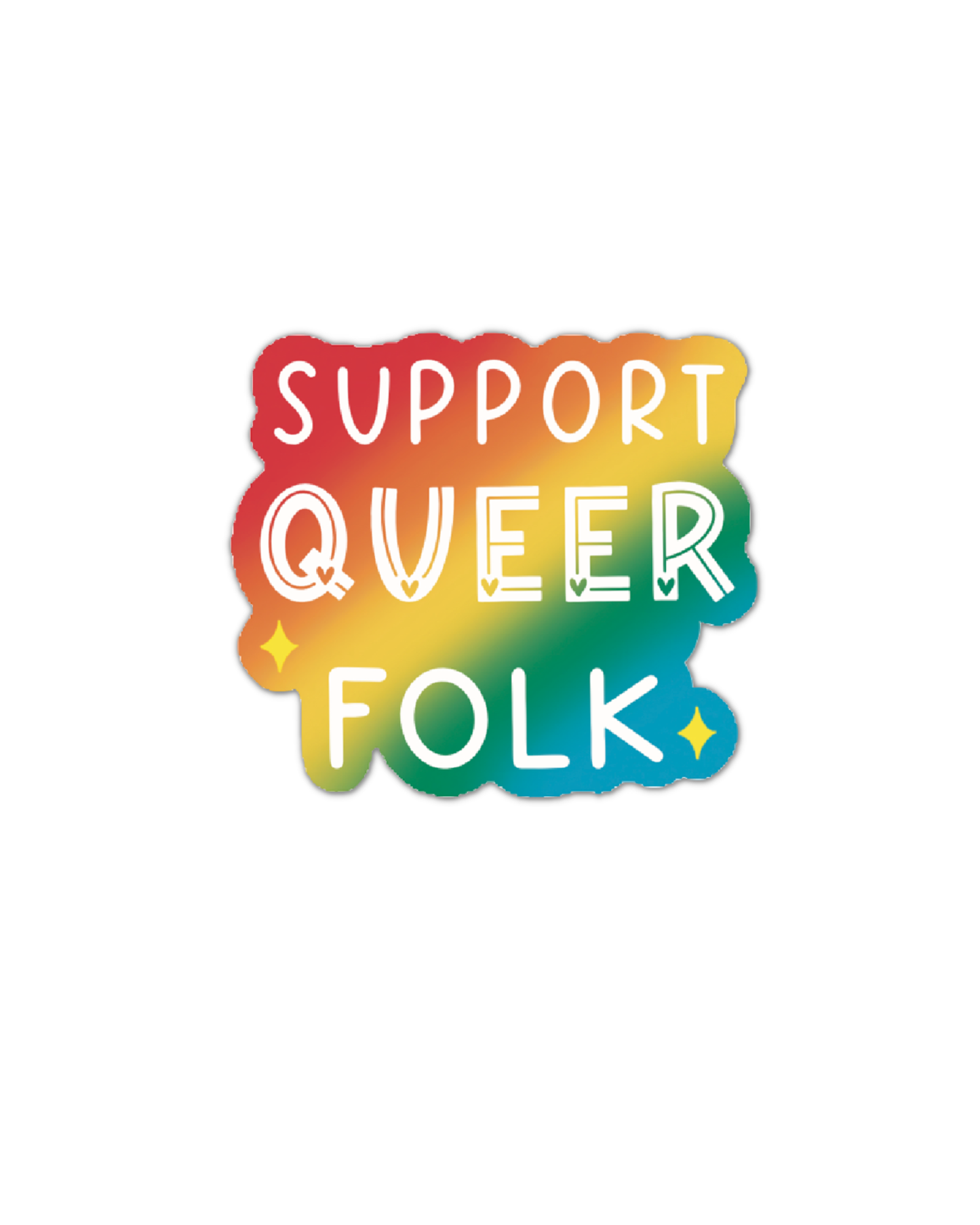 Support Queer Folk - Vinyl Sticker