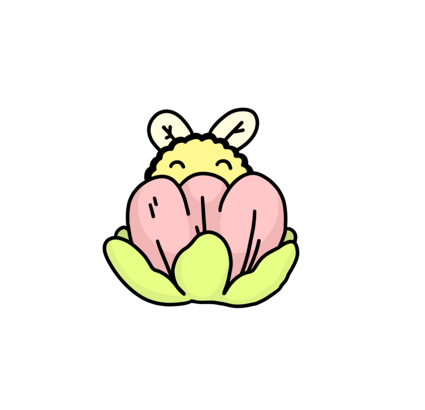 Frog and Bee - Sticker Pack