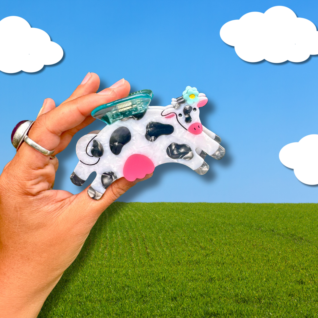 Honey Moo Moo - Hair Claw