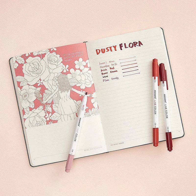 Monami 6 pen set| Colourful pen set