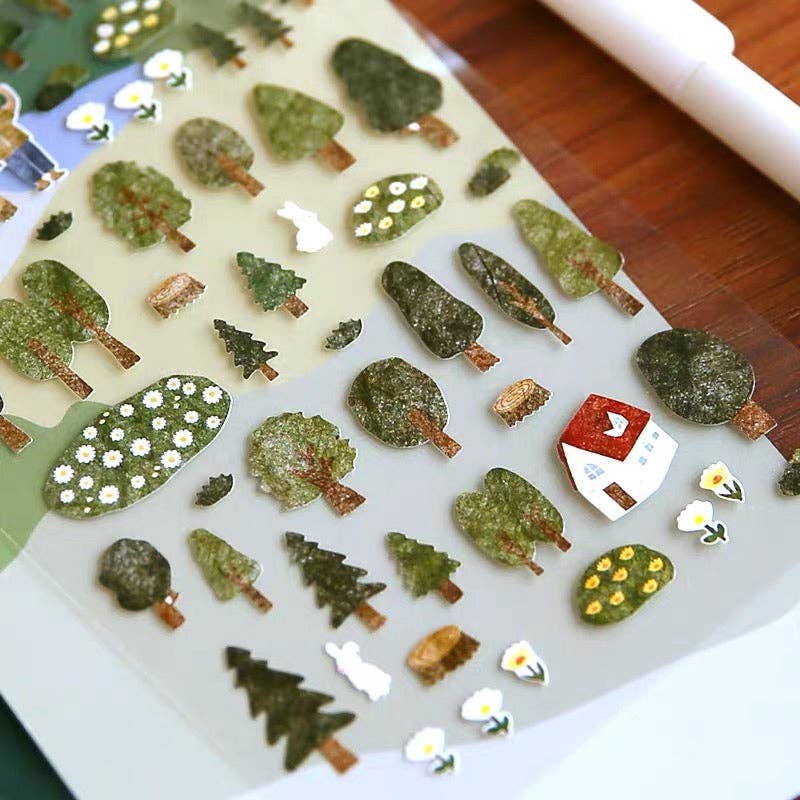 Suatelier - Forest - Sticker Sheet
