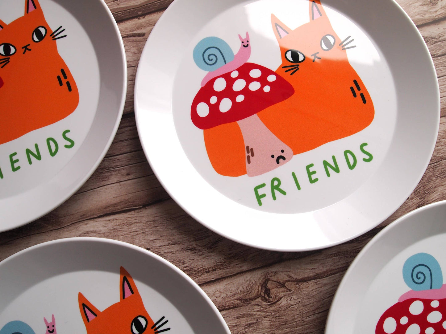 Cat Friends - Party Plate