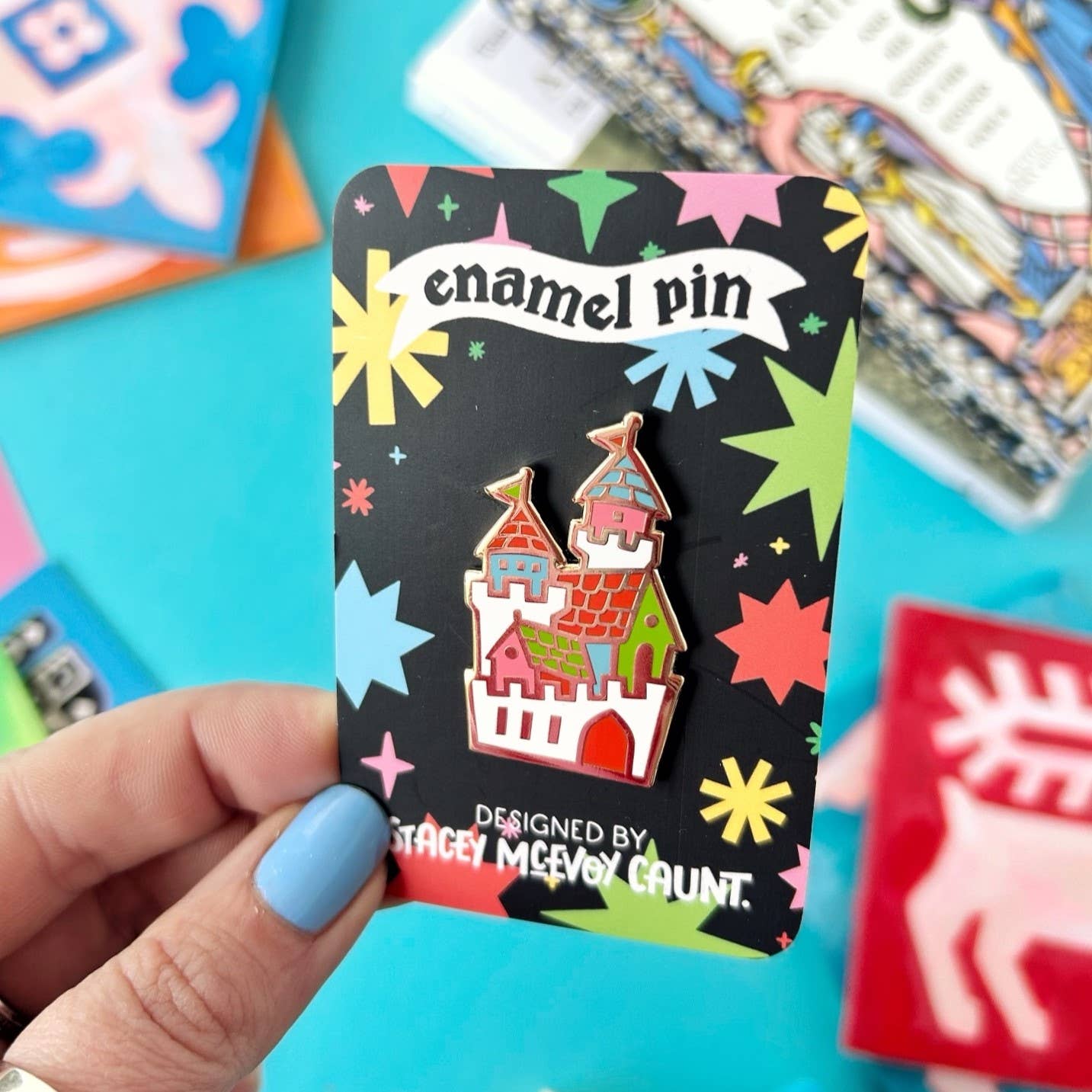 Medieval Castle - Enamel Pin