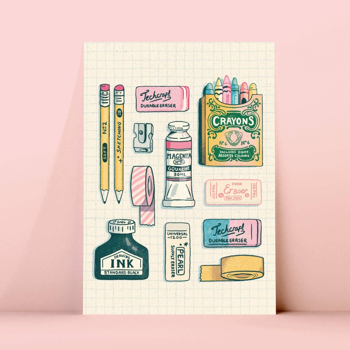 Art Supplies - A5 Print