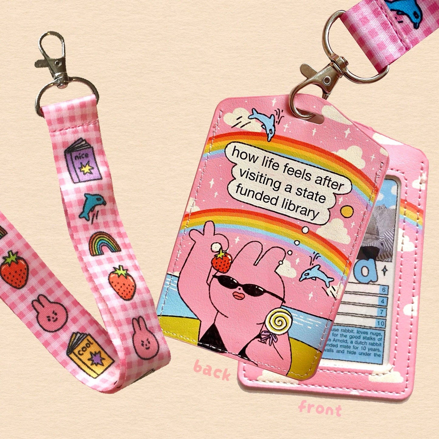 Library Lover - Lanyard