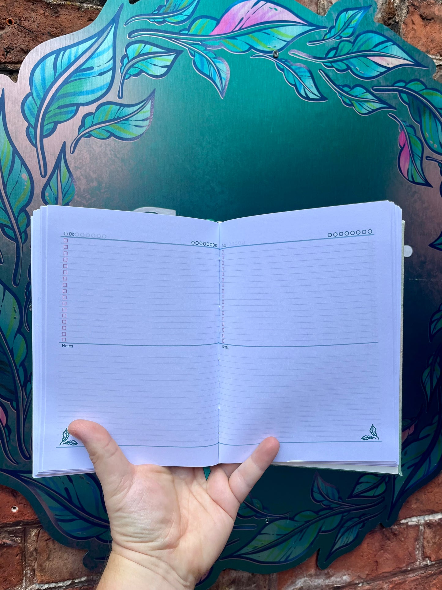 Theo - Handbound Velvet Notebook