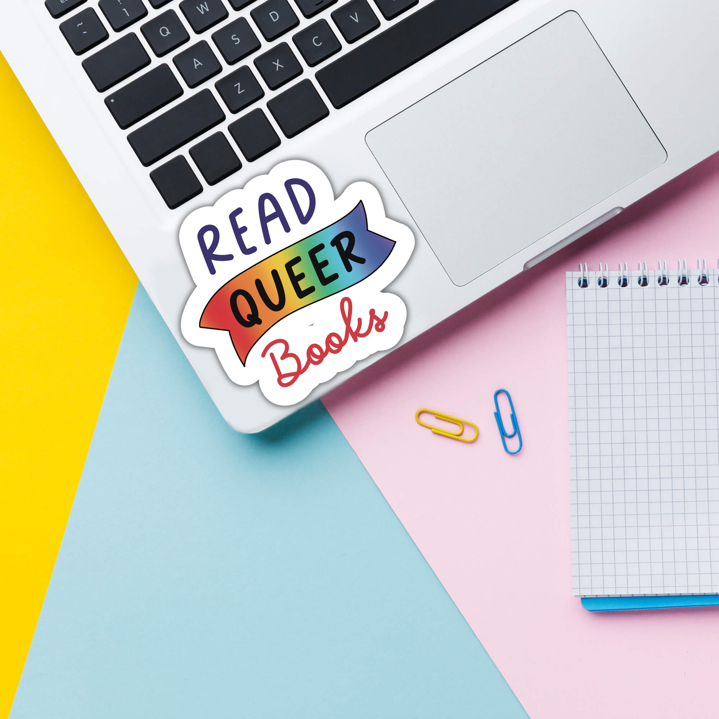 Read Queer Books - Vinyl Sticker