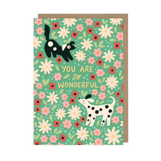 You Are So Wonderful - A6 Card