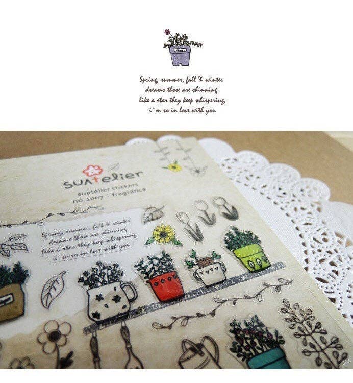 Suatelier - Fragrance - Sticker Sheet