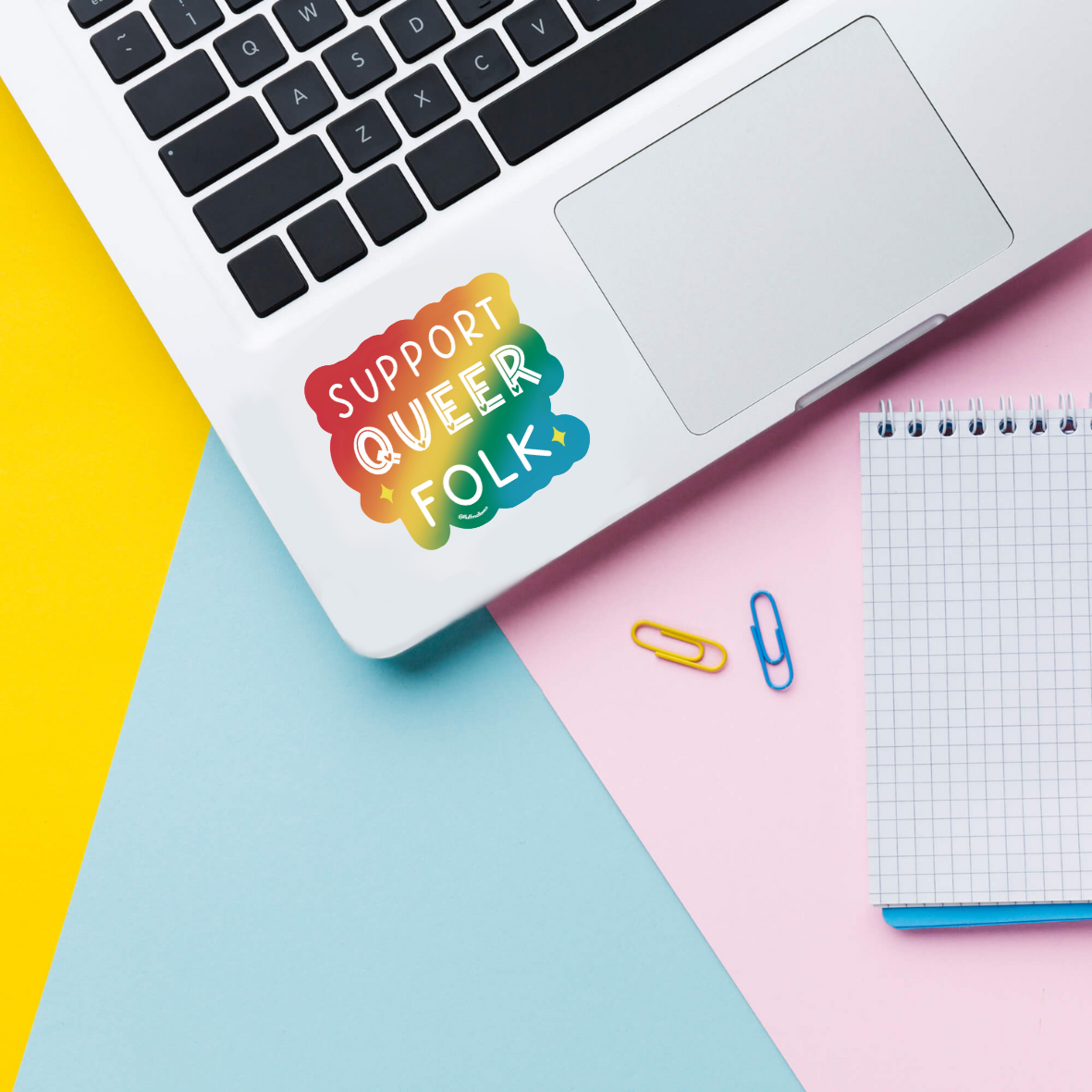 Support Queer Folk - Vinyl Sticker