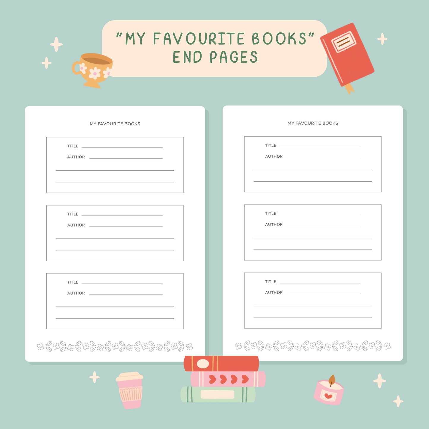 Reading Journal – Review Notebook