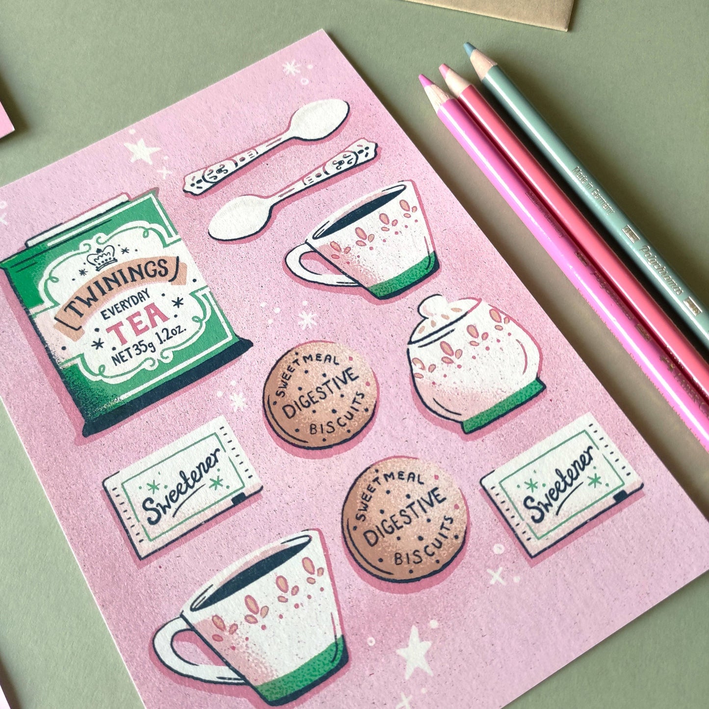 Tea Time - A5 Print