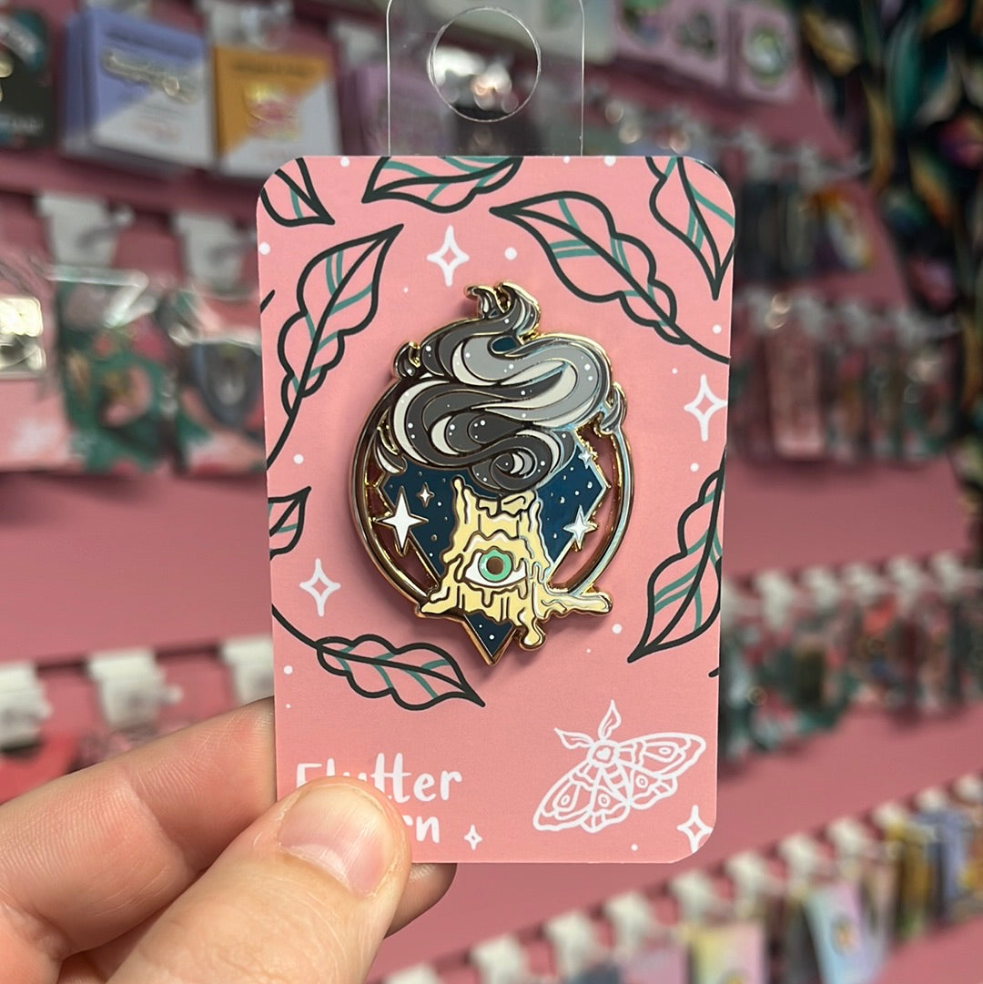 Burnt Out - Enamel Pin - 50% Off RRP £11