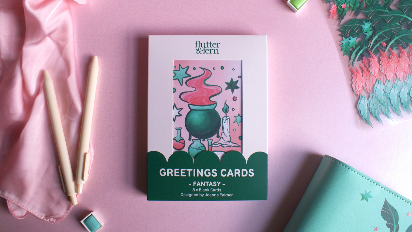 Fantasy - Greetings Card Set