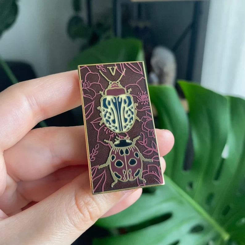 Beetles - Enamel Pin