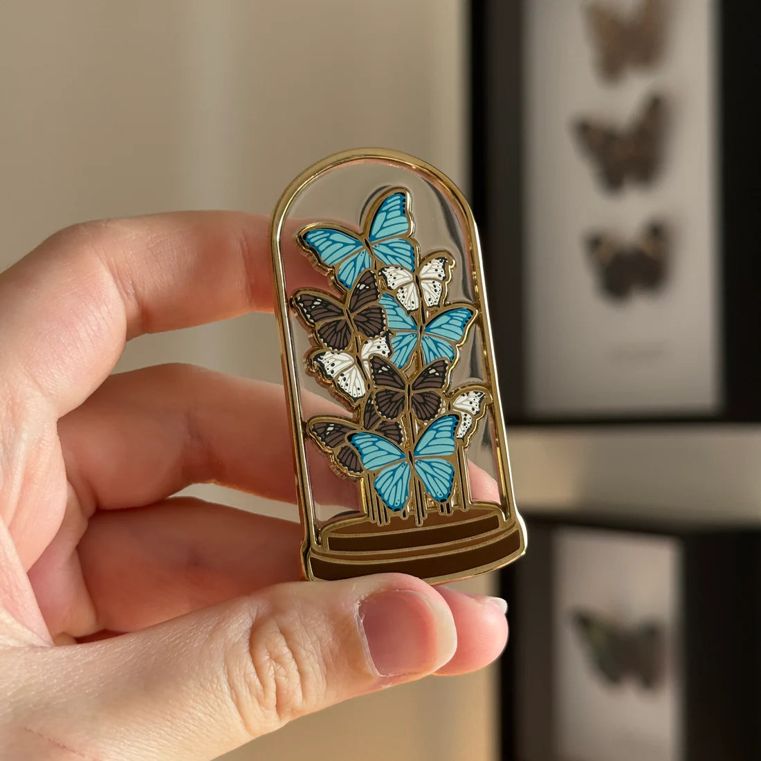 Butterfly Dome - Enamel Pin