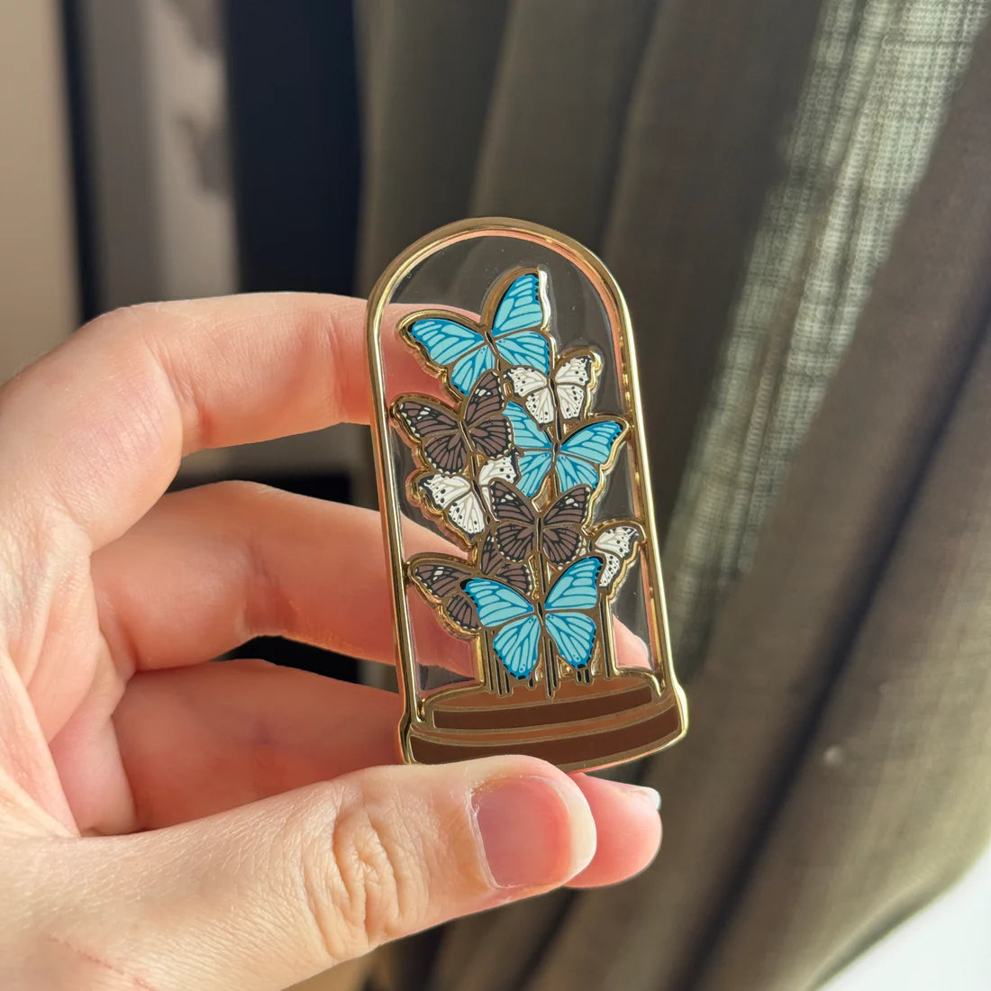 Butterfly Dome - Enamel Pin