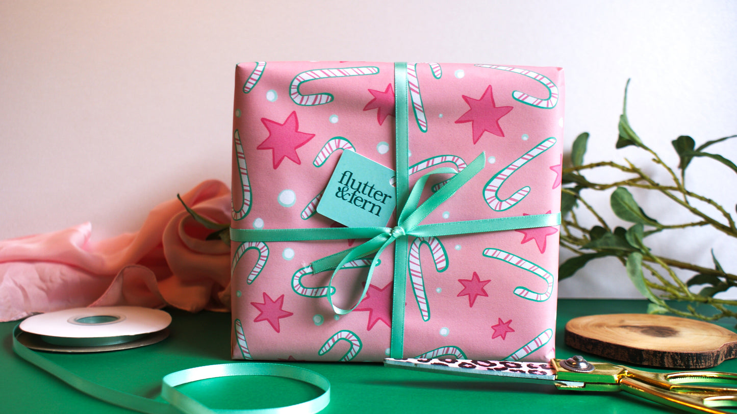 Candy Canes - Gift Wrap
