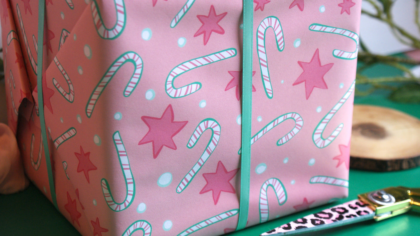 Candy Canes - Gift Wrap