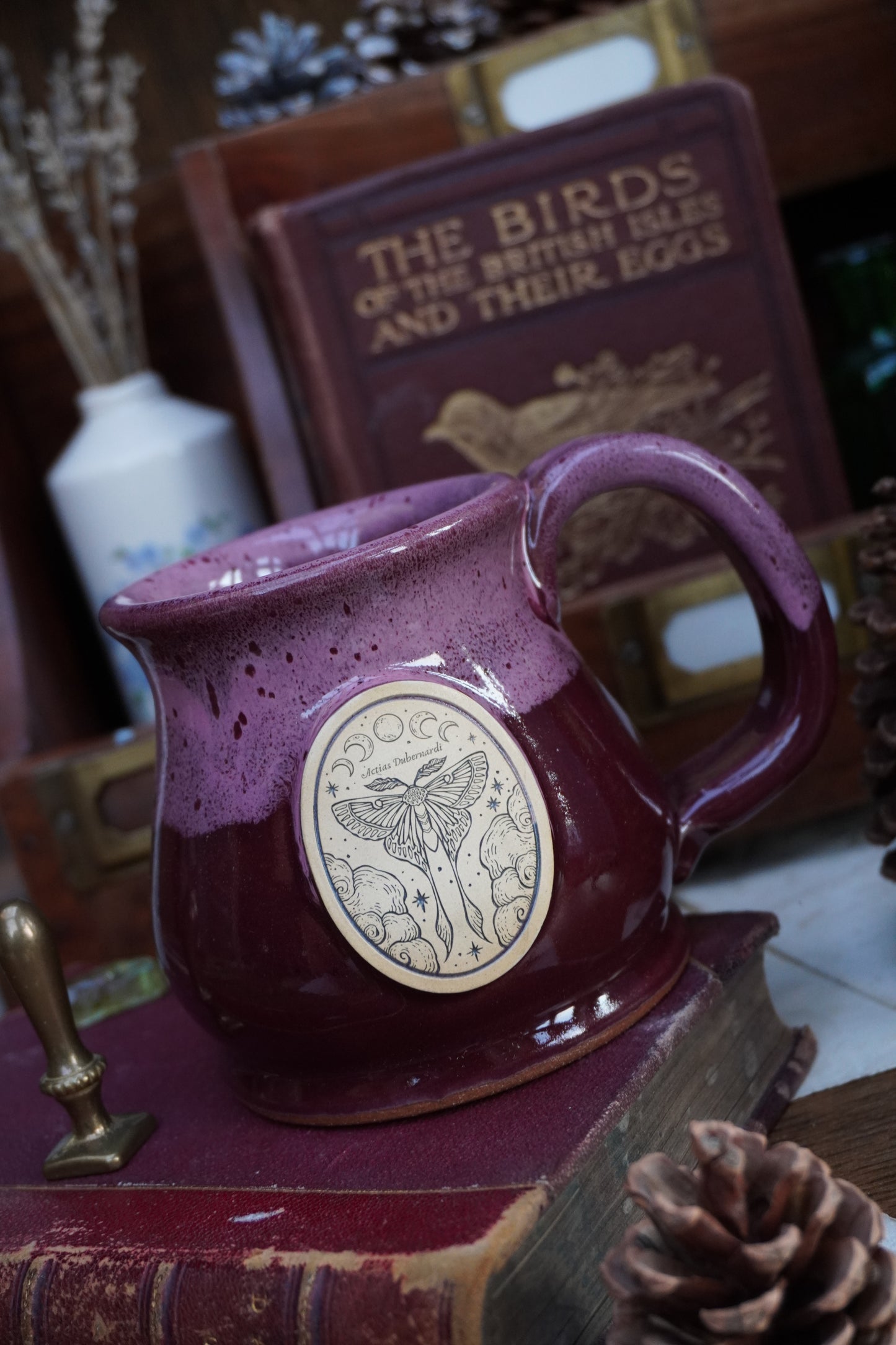 Moon Moth - Stonewear Mug - PRE ORDER