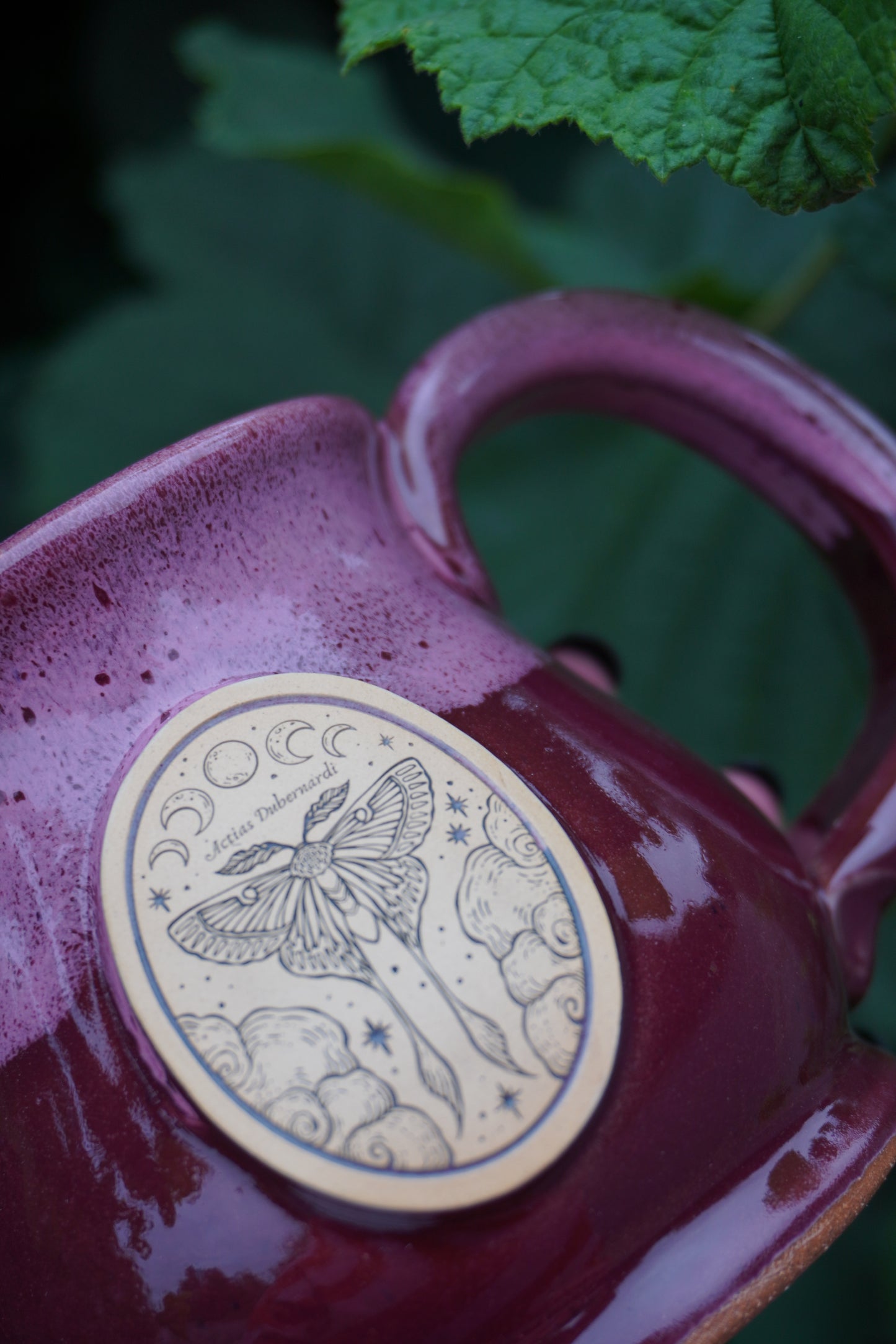 Moon Moth - Stonewear Mug - PRE ORDER