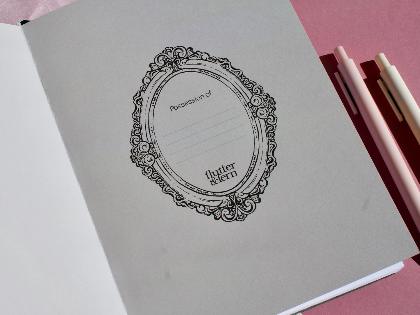 Theo - Handbound Velvet Notebook
