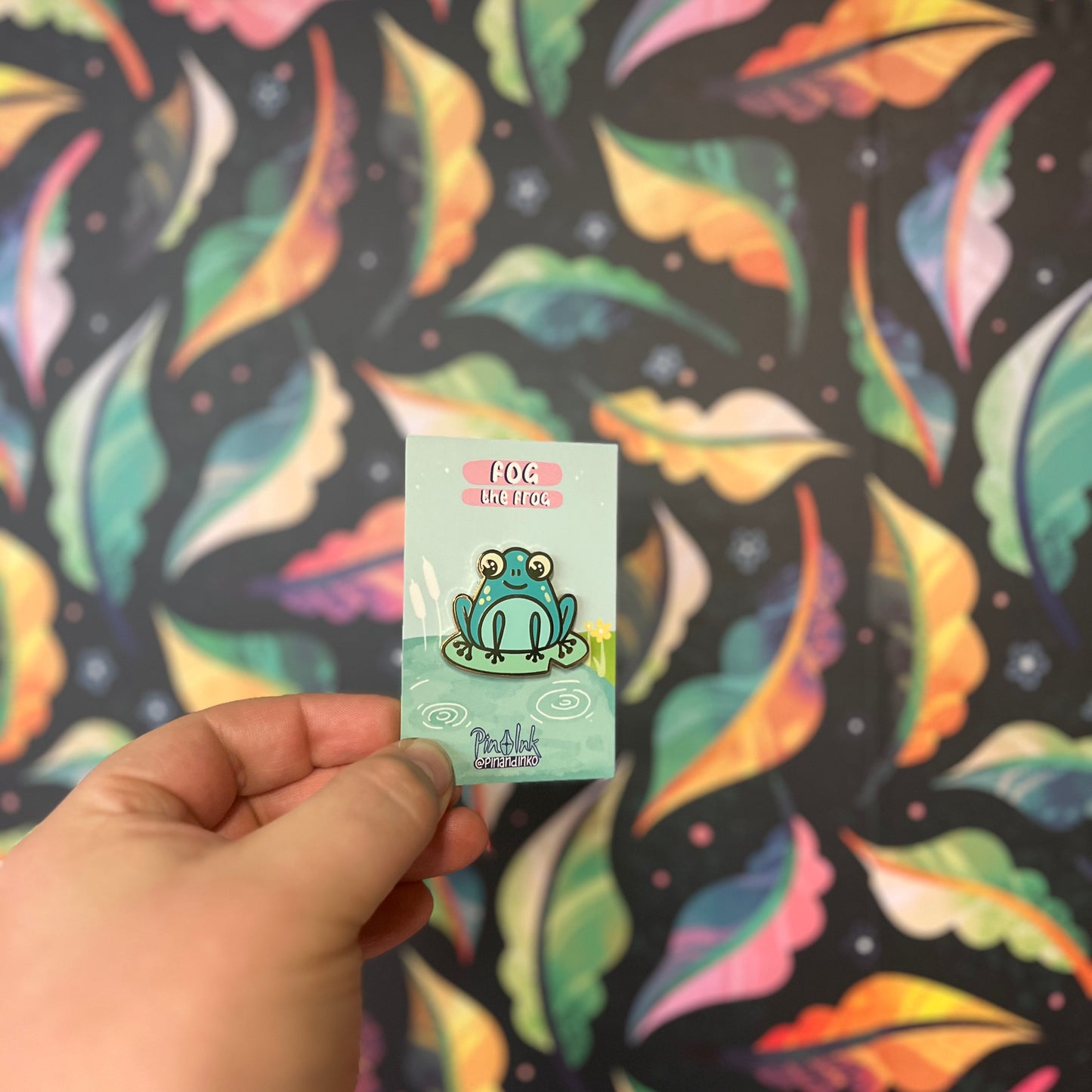 Fog The Frog - Enamel Pin
