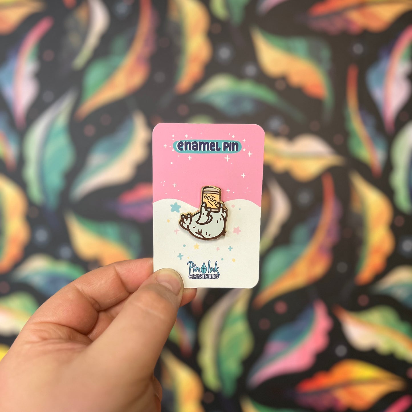 Pogjin Beanz - Enamel Pin