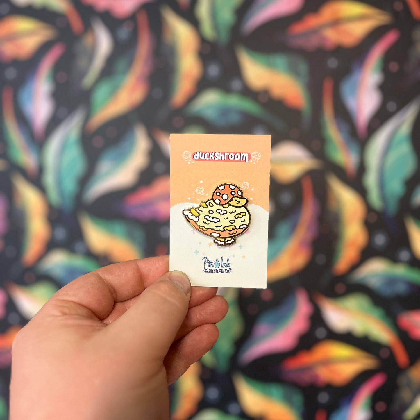 Duck Shroom - Enamel Pin