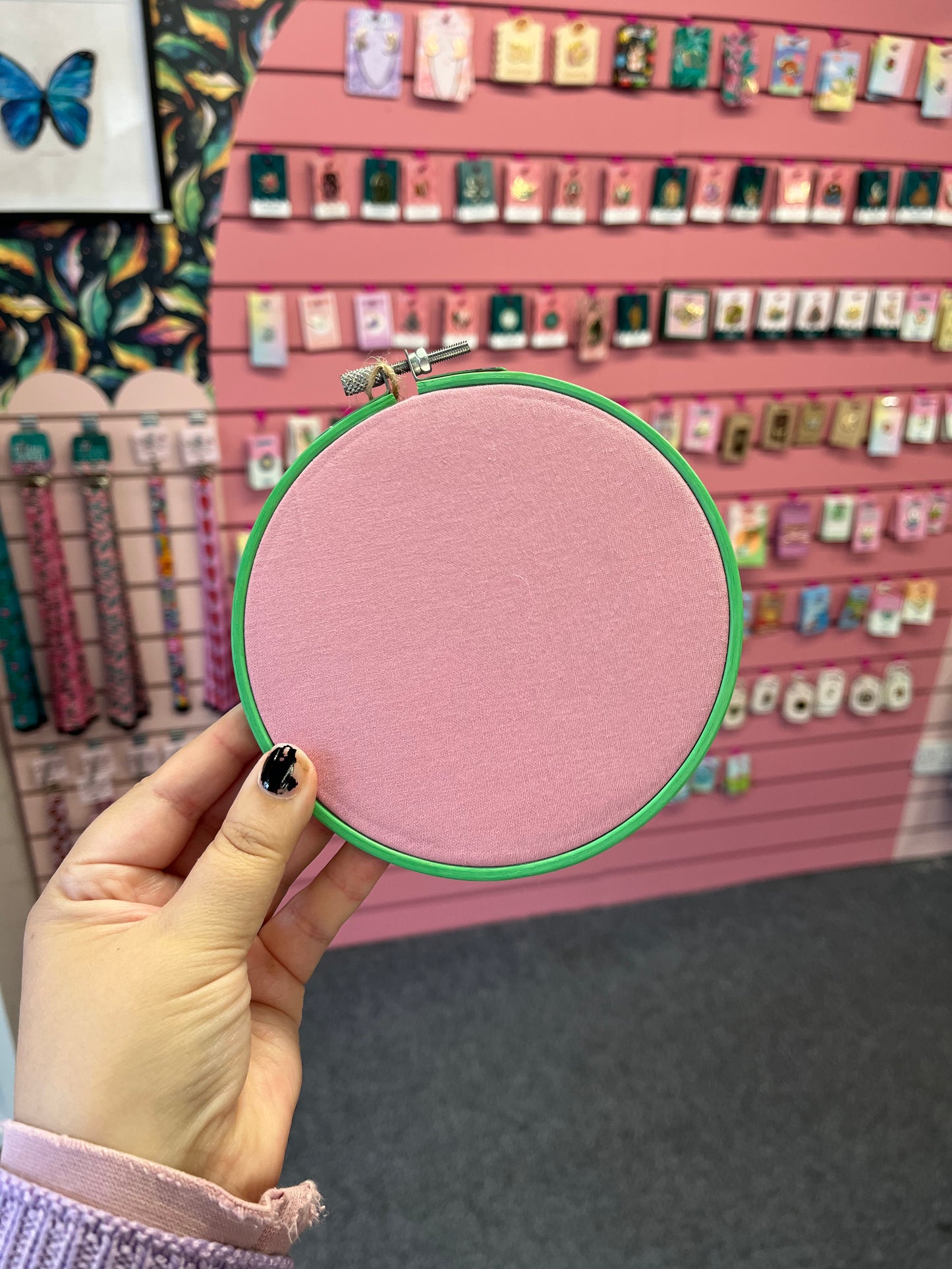 Pin Hoop - Various Sizes/Colours