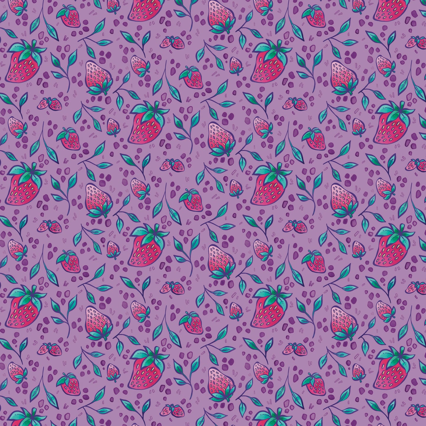 Strawberries - Surface Pattern