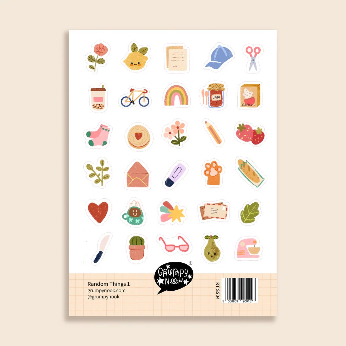 Random Things 1 - Sticker Sheet