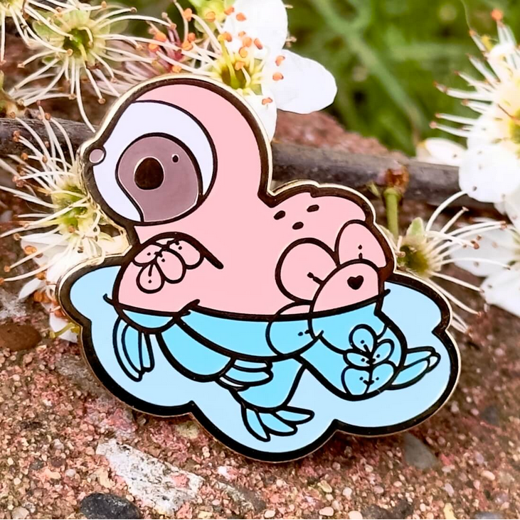 Swimming Sloth - Enamel Pin