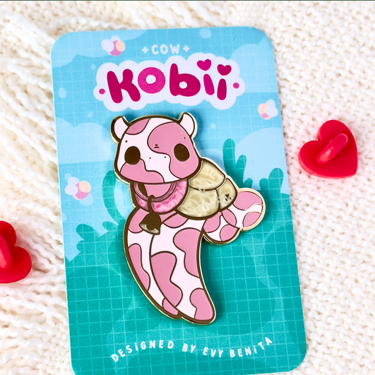 Cow Kobii - Enamel Pin