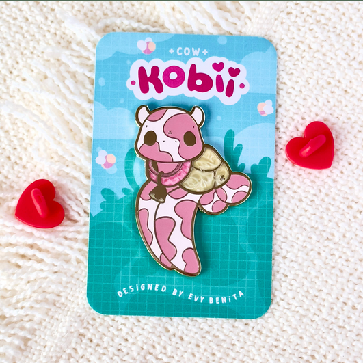 Cow Kobii - Enamel Pin