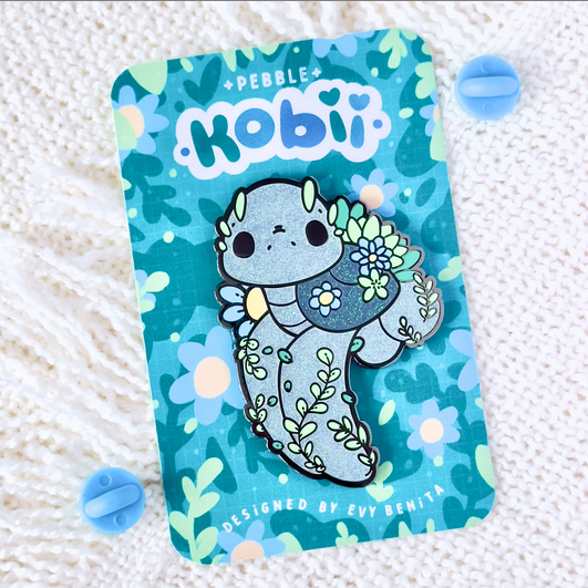 Pebble Kobii - Enamel Pin