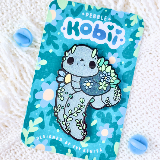 Pebble Kobii - Enamel Pin