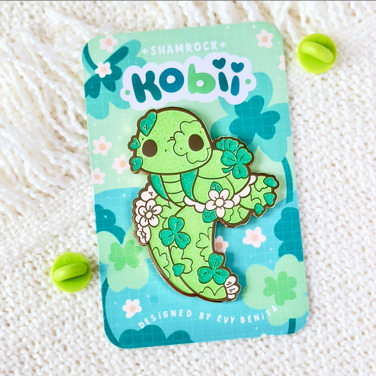 Shamrock Kobii - Enamel Pin